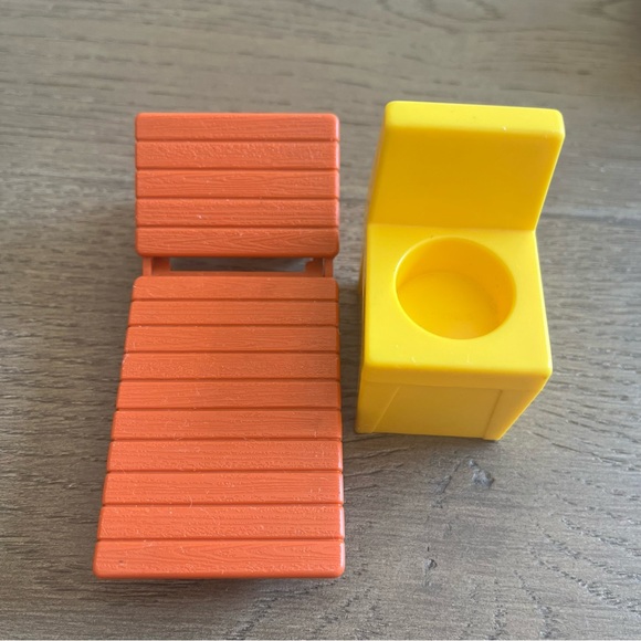 Vintage Fisher Price Little People Swimming Pool Playset - Picture 8 of 9